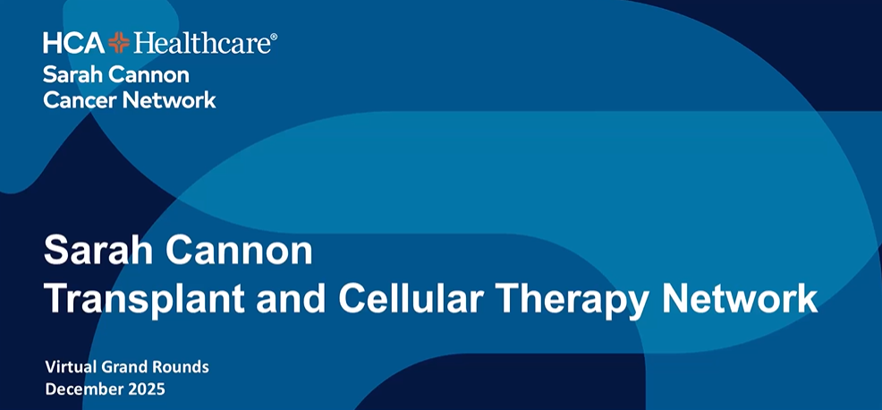 Sarah Cannon Transplant and Cellular Therapy Network: Transplant Associated Thrombotic Microangiopathy Banner